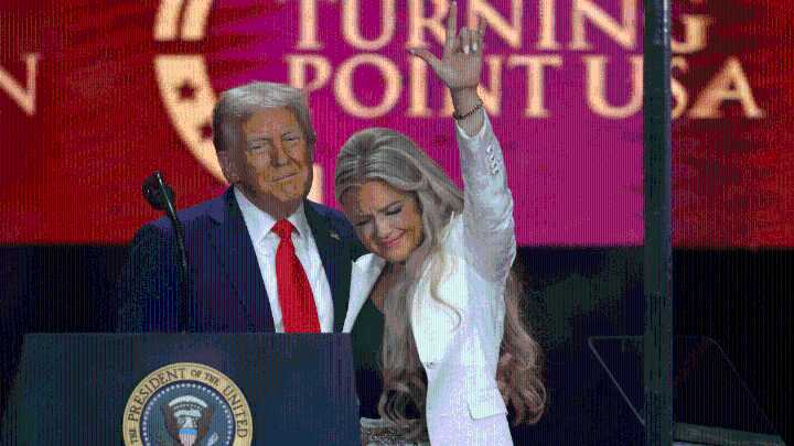 Trump hails Charlie Kirk as ‘martyr for American freedom’ at memorial service