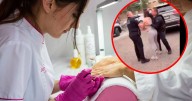 Mujer es arrestada por negarse a “pagar sus uñas”