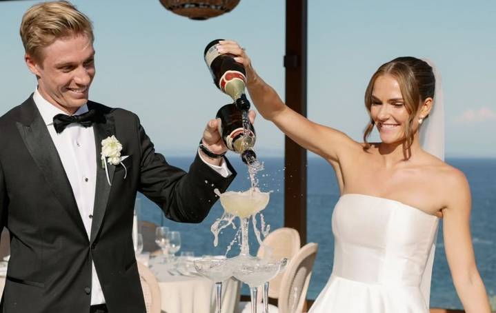 Denis Shapovalov marries famous Swedish tennis player in picture