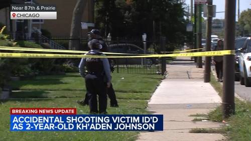 Chicago shooting: Toddler accidentally fatally shoots self in face on East 87th Street in Chatham, ID'd as Kh'aden Johnson