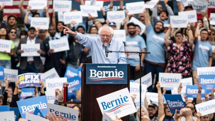 Bernie Sanders Promises Crowd He Will Lock Trump Up And Also Millions Of Others Once The Gulags Are Up And Running