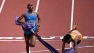 Simbu snatches marathon gold from Petros at the line