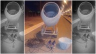 Robaron en una construcción y los detuvieron, son menores