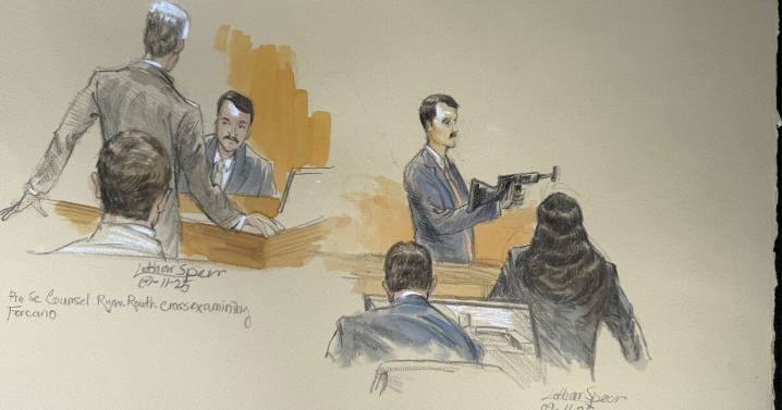 Ryan Routh trial: Man representing himself against charges of trying to kill Trump to give closing argument