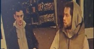 Police share CCTV of two men carrying Asda baskets after Dumbarton assault