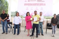 Entrega de Soluciones Integrales del programa “Alianzas para la Sustentabilidad de Hidalgo”