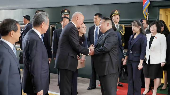 La hija de Kim Jong-un acompaña al líder norcoreano en su visita a China