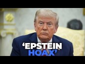 Trump Asked Point-Blank If He's Protecting Donors Affected By Epstein Files