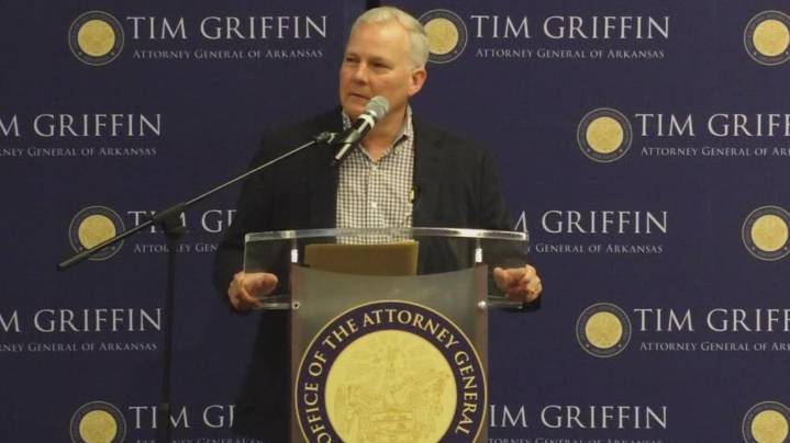 Ethics complaint filed against AG Tim Griffin, Arkansas officials