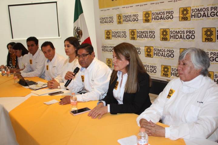 Presentan dirigencia del PRDH Pachuca