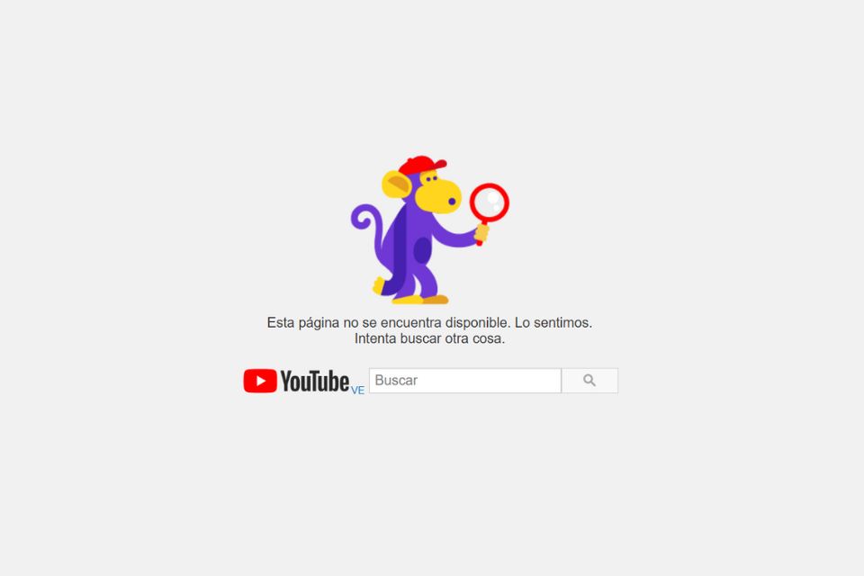 "Esta página no está disponible": YouTube elimina canal a Nicolás Maduro