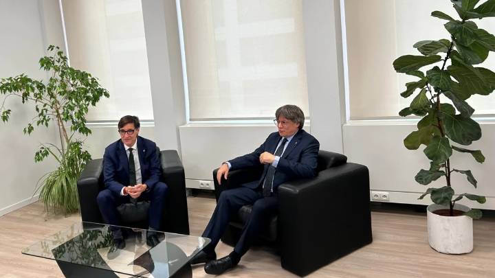 Illa se reúne con Puigdemont en Bruselas para "ganar confianza mútua"