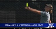 Sterling's Chelsie Brown serving up perfection on the court once again