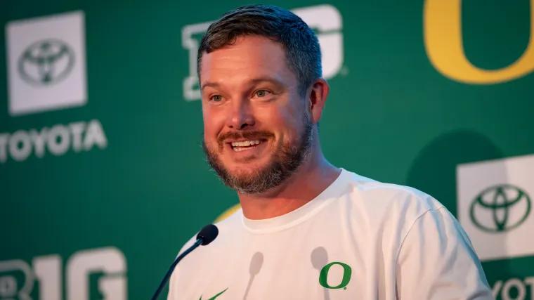 Dan Lanning scoffs at Mike Gundy over 'off' Oregon football NIL values
