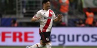 Generó la falta y se impuso de cabeza: el gol de Maxi Salas para el 1-0 de River sobre Palmerias por la Copa Libertadores