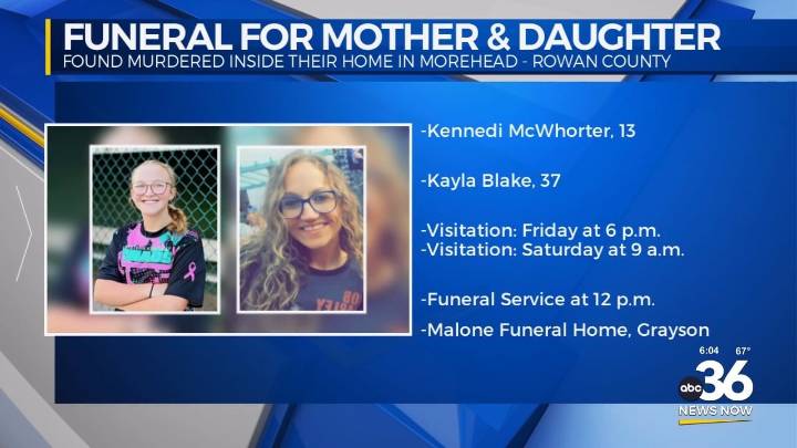 Visitation and funeral for daughter, mother found murdered