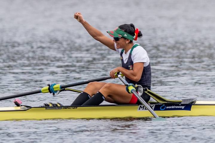 Kenia Lechuga se instala en la final del Mundial de Remo en Shanghái