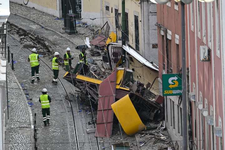 Una inspección realizada horas antes del accidente no detectó fallos en el funicular siniestrado en Lisboa