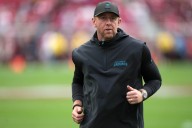 Liam Coen and Robert Saleh exchange words after Jaguars beat 49ers