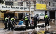 A 48 horas, sigue la emergencia por anegación en Nezahuacóyotl