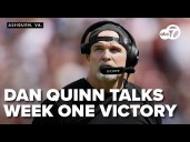 WATCH LIVE: Commanders Coach Dan Quinn talks 21