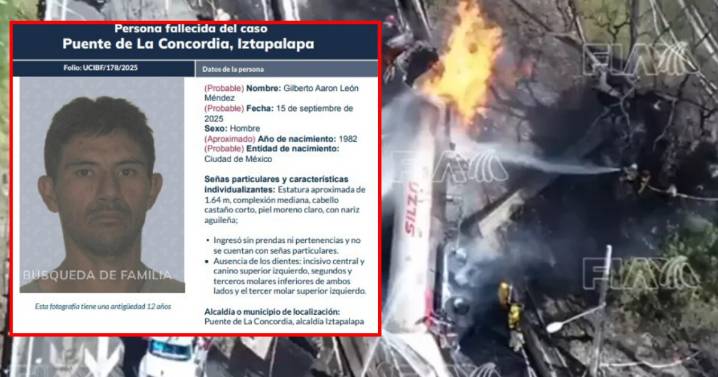Buscan a la familia de Gilberto Aarón: Confirman identidad de victima de la explosión en Iztapalapa