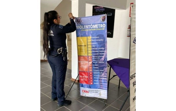 Lleva SSPM plática sobre violencia a maquiladora