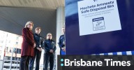 Machete amnesty: Social media worked up over disposal bin mystery