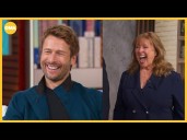 Glen Powell had his parents on set for 'GMA,' and they're hilarious