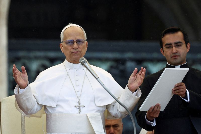 Pope Leo writing first document on needs of poor, sources say