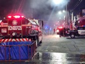 Fuerte incendio en el Pasito moviliza a bomberos y autoridades municipales