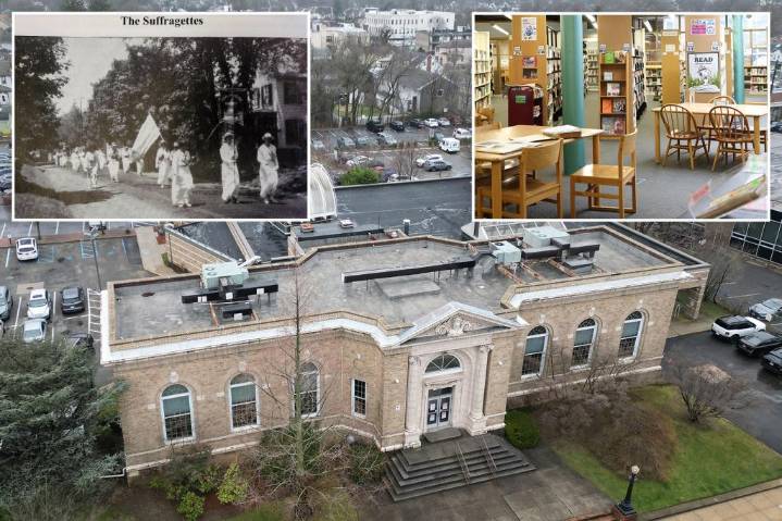 LI library's wild past -- including arson -- lands it on historical registry