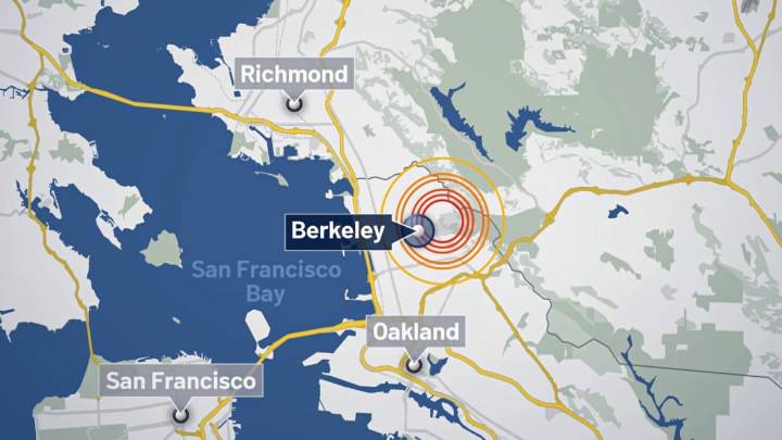 4.3 magnitude earthquake shakes San Francisco Bay Area