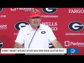 Kirby Smart comments after Georgia's win over Austin Peay