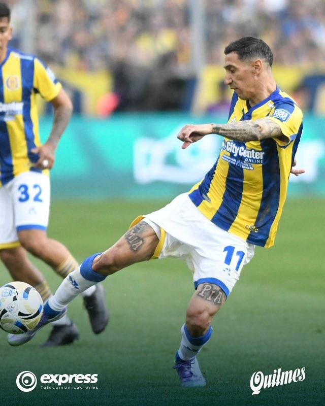 Tremendo golazo olímpico de Di María a Boca Juniors