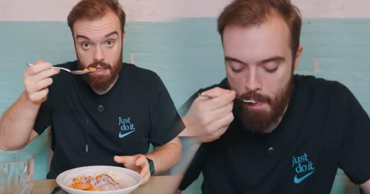 Ibai Llanos queda sorprendido luego de probar ceviche con tiradito y dice que no hay algo mejor: "Qué cosa más buena"