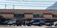 Suspect accused of chasing people with a metal bar near Dorchester Park