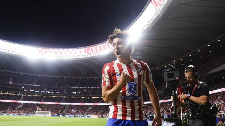 LaLiga: Hat-trick de Julián Álvarez salva al Atlético de Madrid ante el Rayo Vallecano
