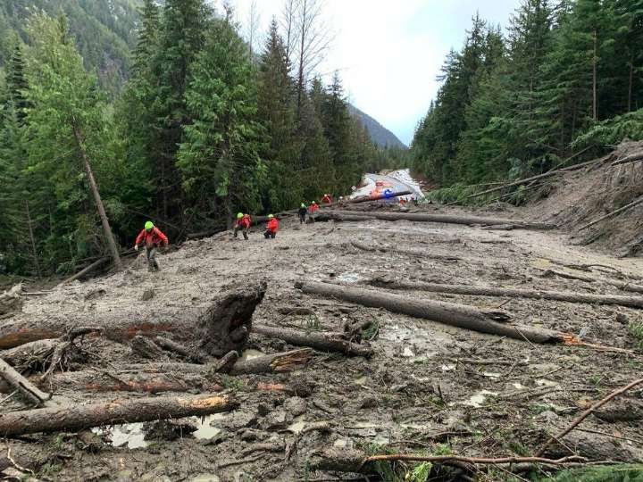 Old logging roads pose landslide risk along Highway 99 where five died: Internal report