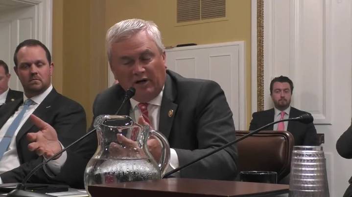 Corrupt James Comer Claims Ghislaine Maxwell Exonerated Trump