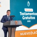 Promueve Miguel Flores herencias seguras en NL