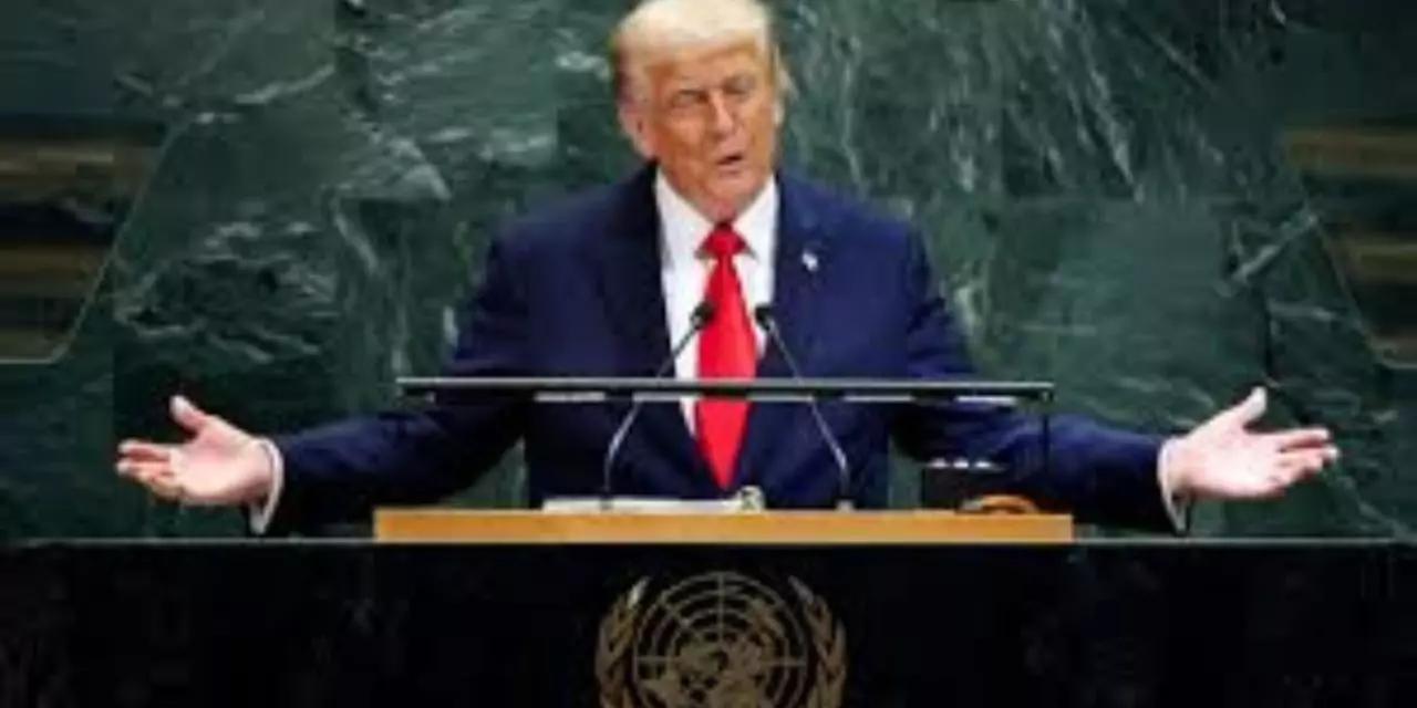 Trump se brinca las trancas, ataca a la ONU, “no sirve para acabar con la guerra”