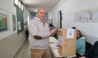 "Ojalá tengamos una jornada pacífica y que los bahienses puedan expresarse en las urnas", dijo De Leo