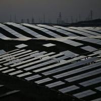 Glimmering sea of solar as China expands desert installation