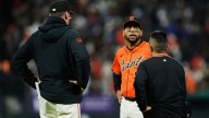 Giants infielder Dominic Smith goes on injured list with strained right hamstring