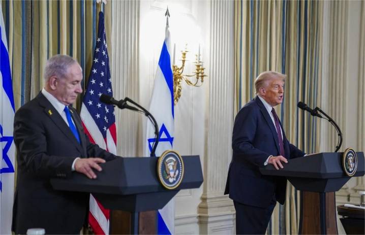Trump: Netanyahu aceptó el plan de paz de EE.UU. para Gaza, que incluye el Estado palestino