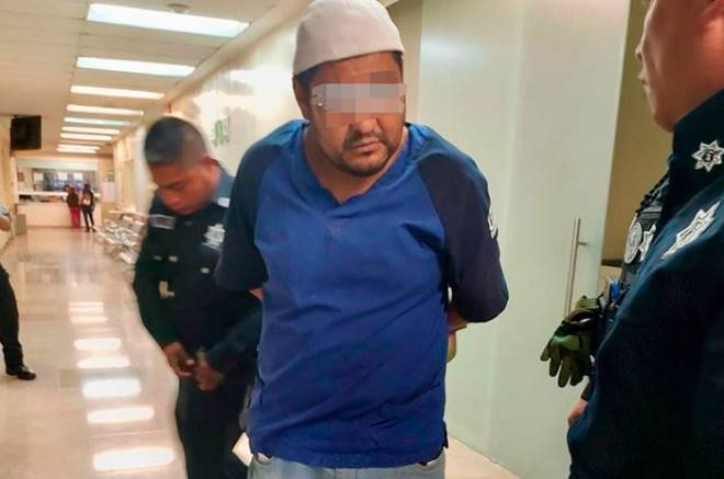 Agarran a depravado por acosar a niña de 13 años en clínica de Toluca