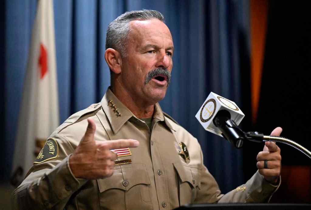 Why Riverside County Sheriff Chad Bianco is being sued over his uniform