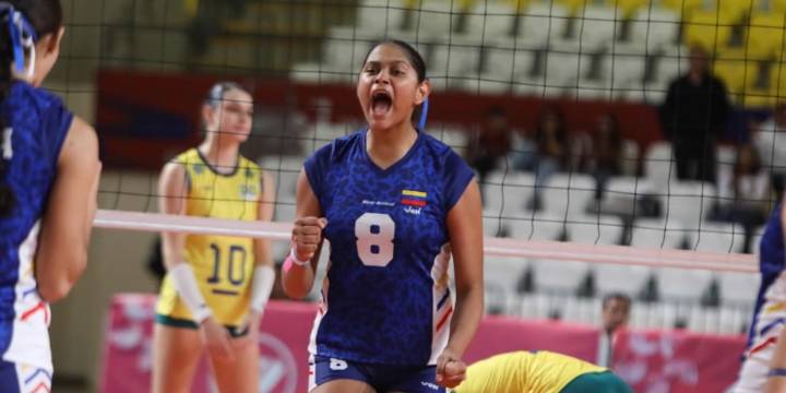 Venezuela hizo historia en el Sudamericano Sub 17 de Vóley: venció a Brasil en la final y conquistó su primer título continental