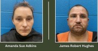 Traffic stop leads to arrests of two on felony drug possession charges